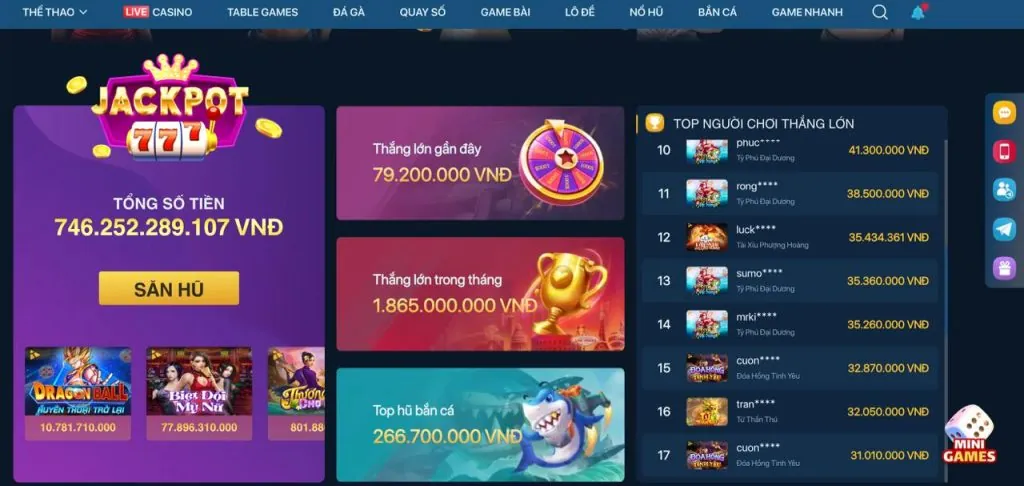 Trải nghiệm trò chơi 888b với tiền thưởng